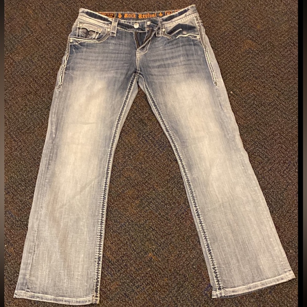 Rock revival jeans men